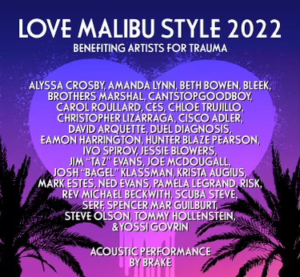 A poster of the love malibu style 2 0 2 2 concert.